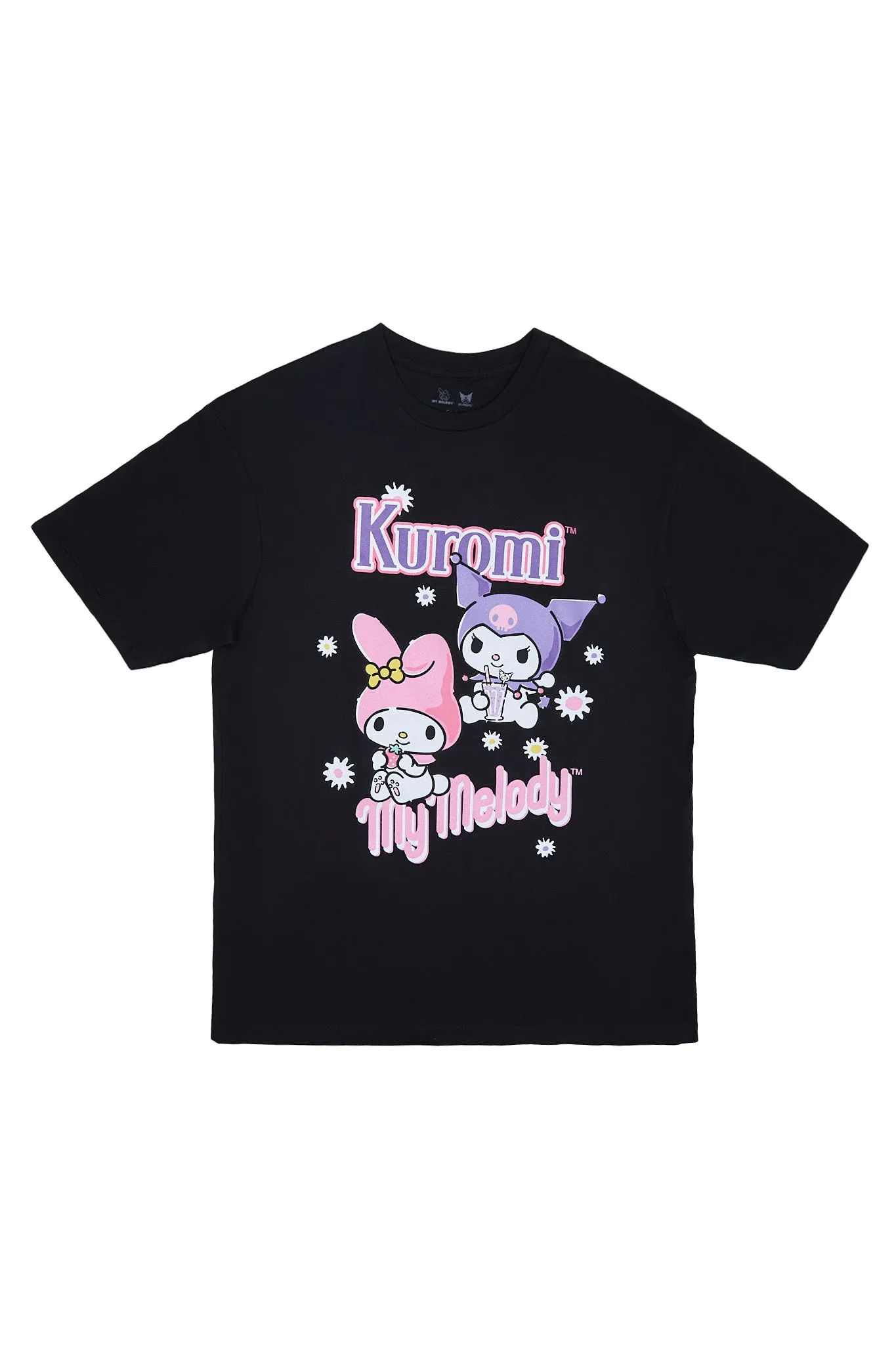 Kuromi My Melody Graphic Relaxed Tee