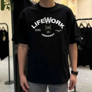 LifeWork Arch Logo Tee Black