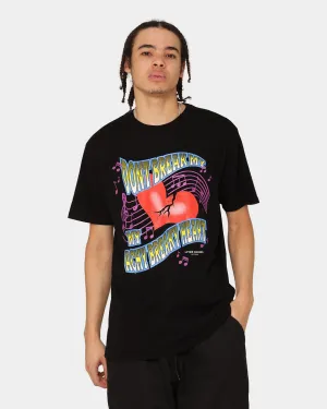 Lifted Anchors Heart Breaker T-Shirt Black