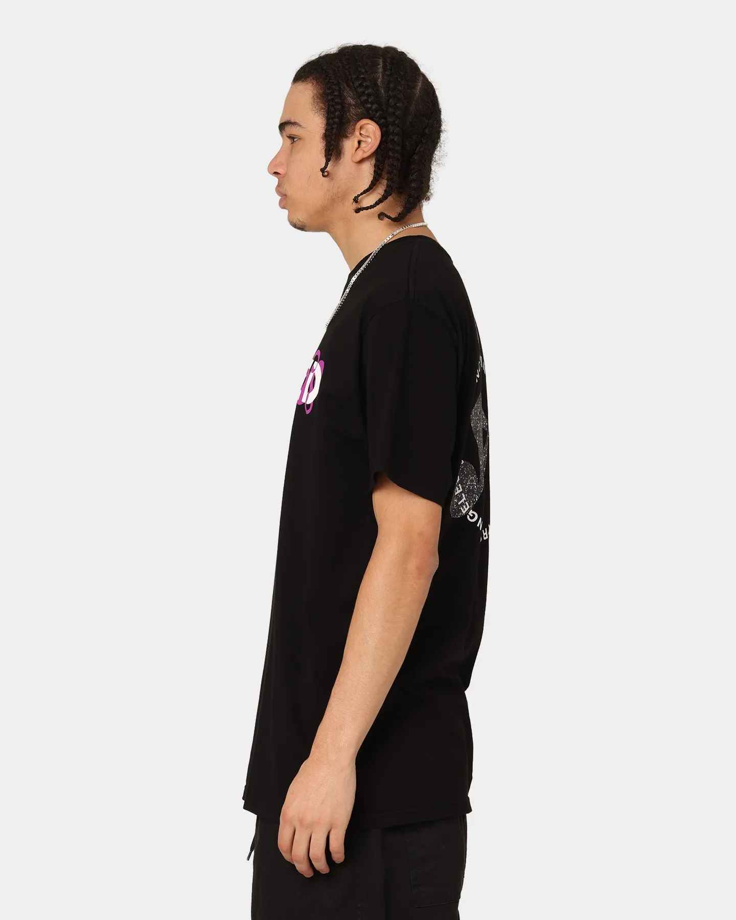 Lifted Anchors Liquid T-Shirt Black