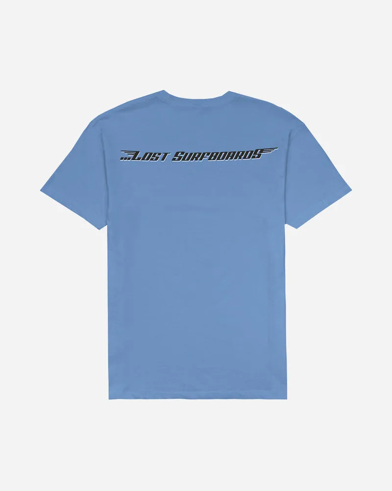 Lost Surfboards Tee-Coastal Blue