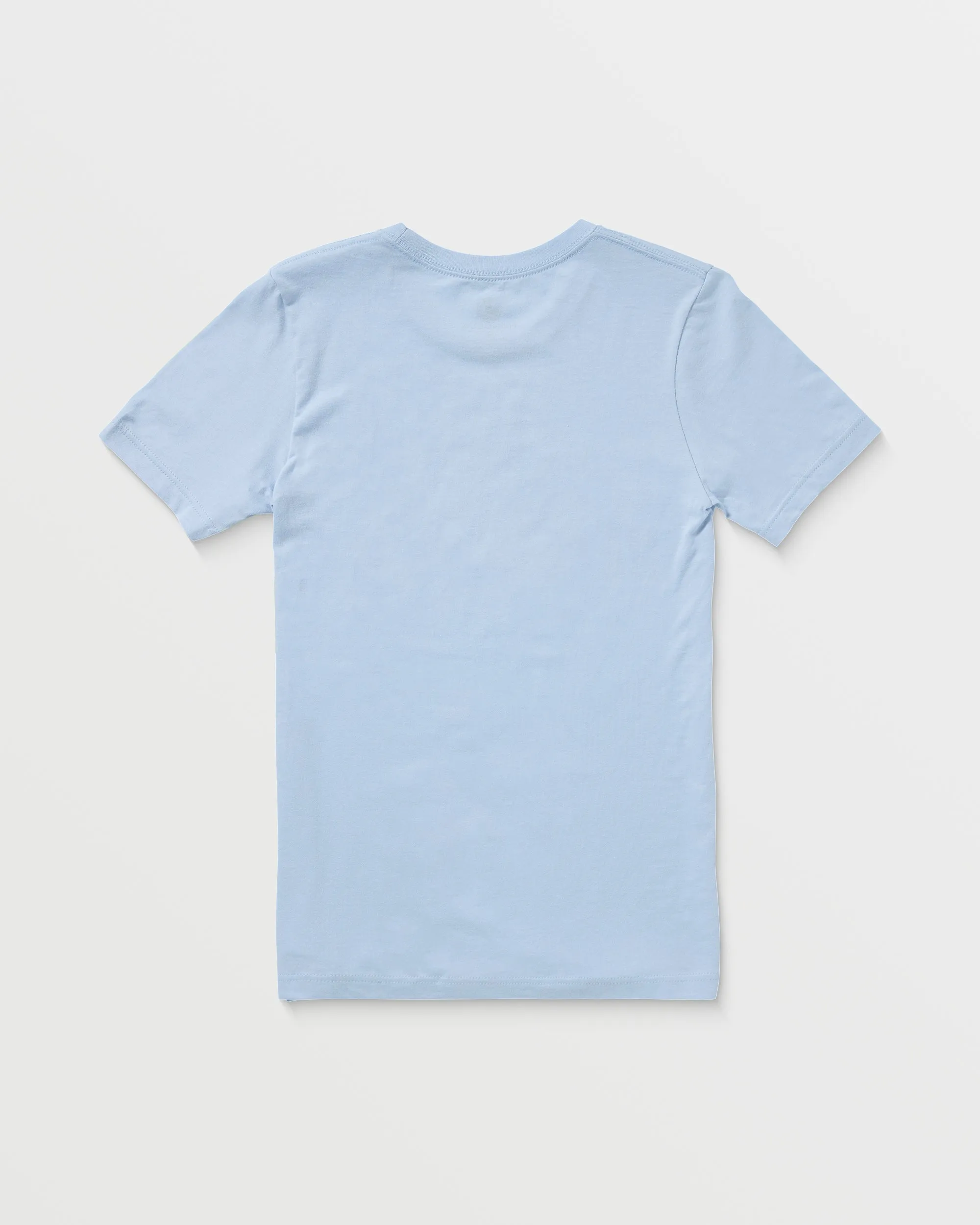 Mens Bay Paint Short Sleeve Tee - Light Blue