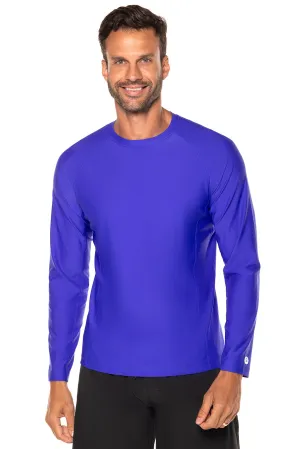 Men's Hightide Long Sleeve Swim Shirt | Baja Blue