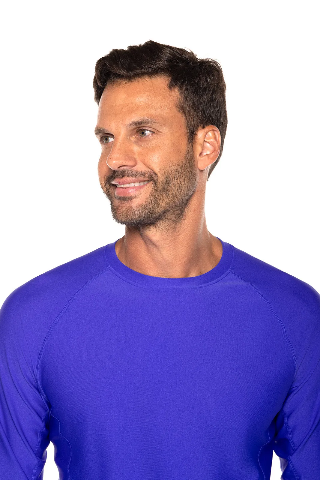 Men's Hightide Long Sleeve Swim Shirt | Baja Blue