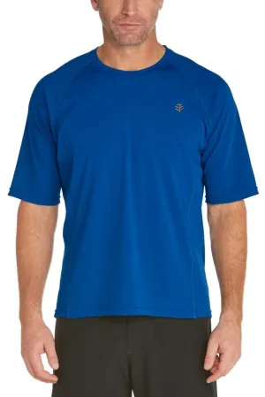 Men's Hightide Short Sleeve Swim Shirt | Marine Blue