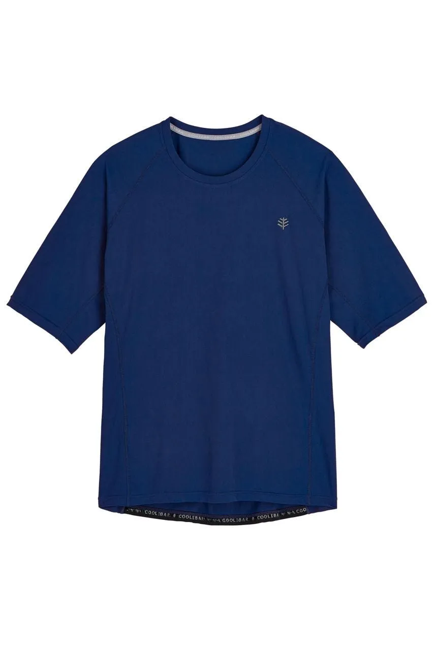 Men's Hightide Short Sleeve Swim Shirt  |  Navy