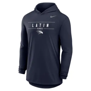 Men's Nike Dri-Fit Cotton Long Sleeve Hoodie Tee