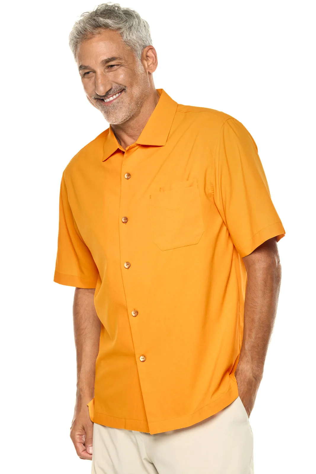 Men's Safari Camp Shirt  |  Apricot Crush