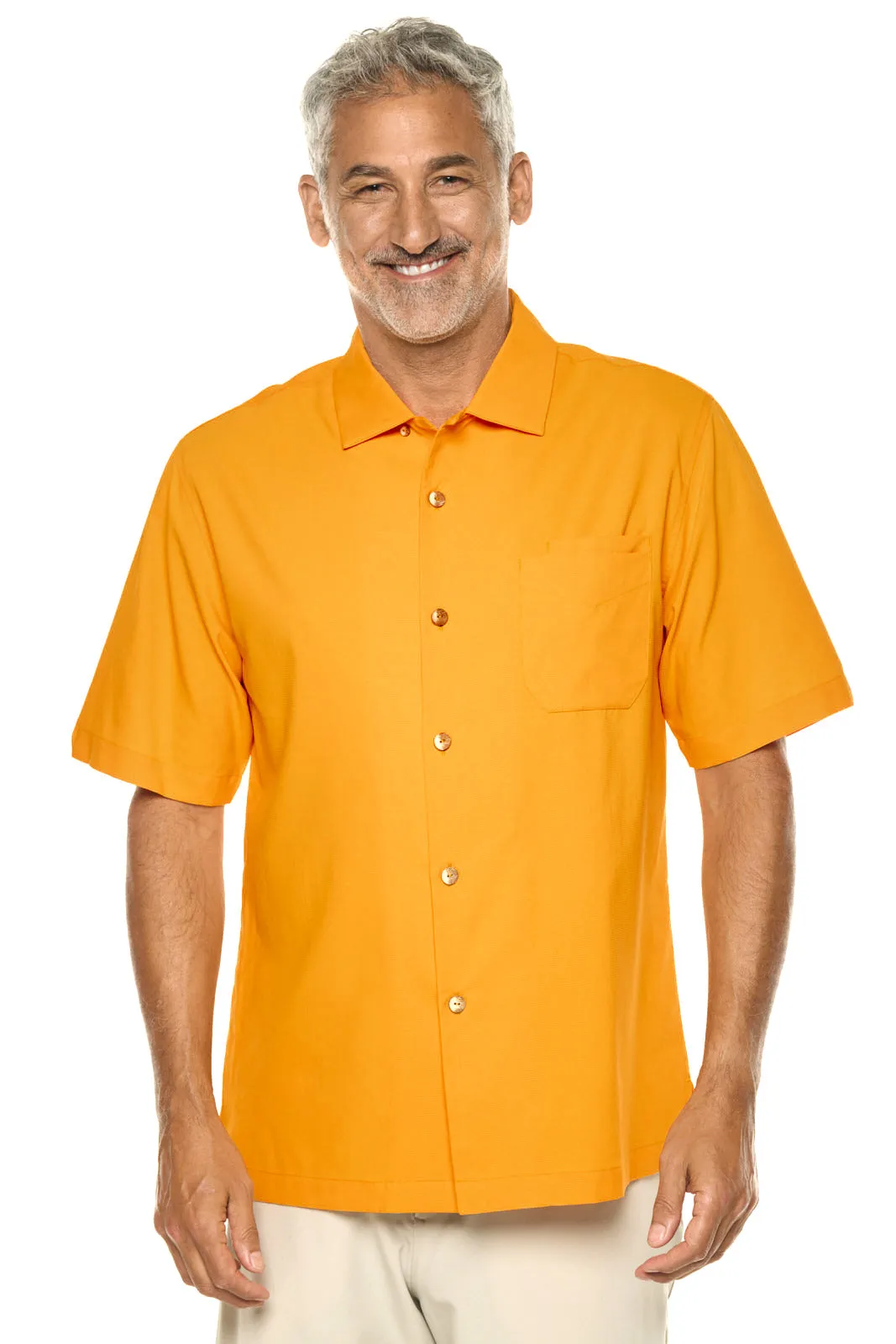 Men's Safari Camp Shirt  |  Apricot Crush