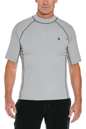 Men's Tulum Short Sleeve Surf Rash Guard  |  Mercury