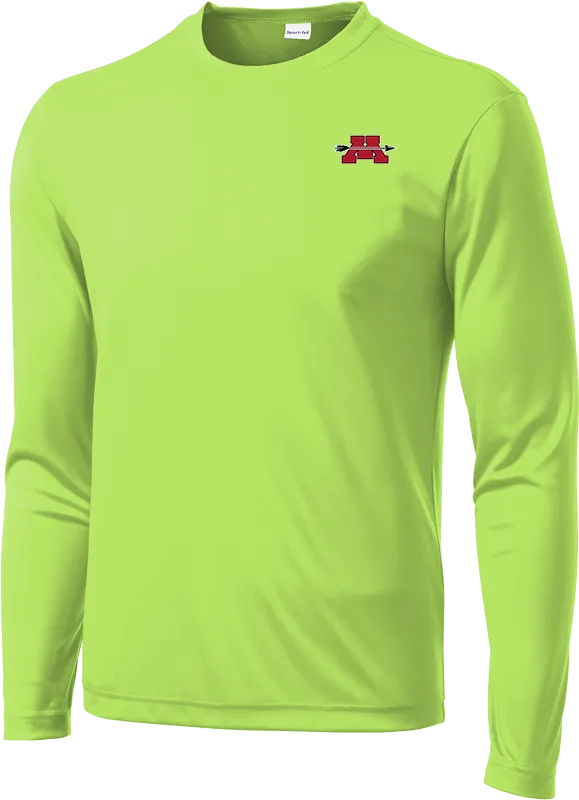 Mercer Arrows Long Sleeve PosiCharge Competitor Tee