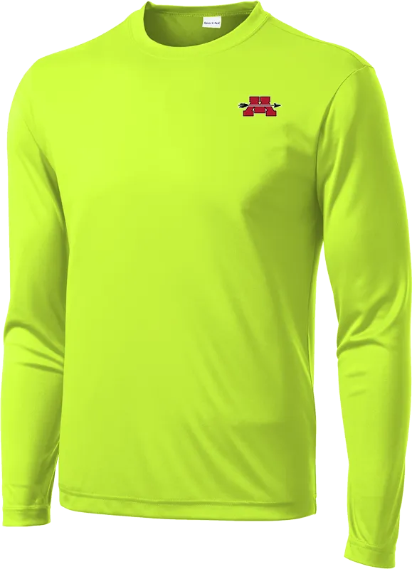 Mercer Arrows Long Sleeve PosiCharge Competitor Tee