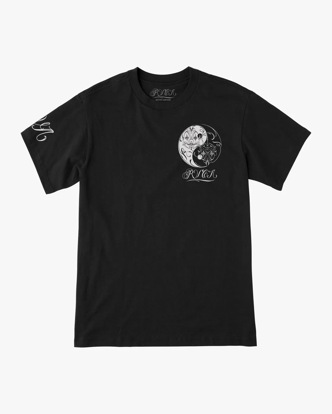 Mister Cartoon Yin Yang Tee - Black