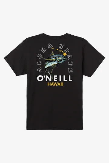 O'NEILL MAIN CATCH TEE - BLACK