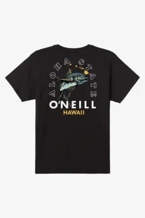 O'NEILL MAIN CATCH TEE - BLACK