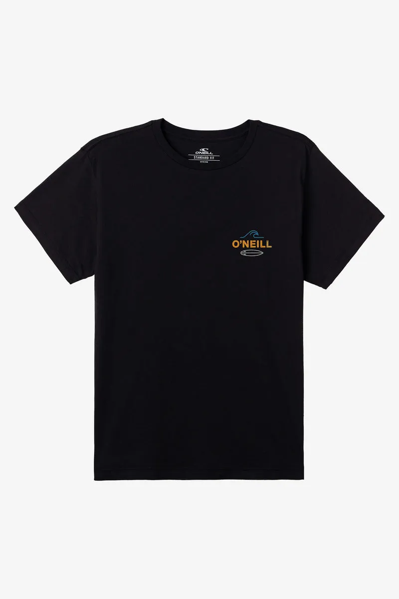 O'Neill Rip Tide Tee-Black