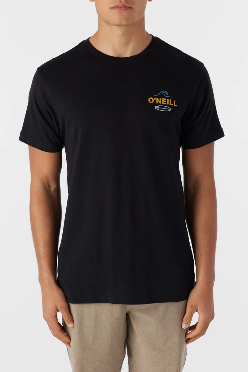 O'Neill Rip Tide Tee-Black