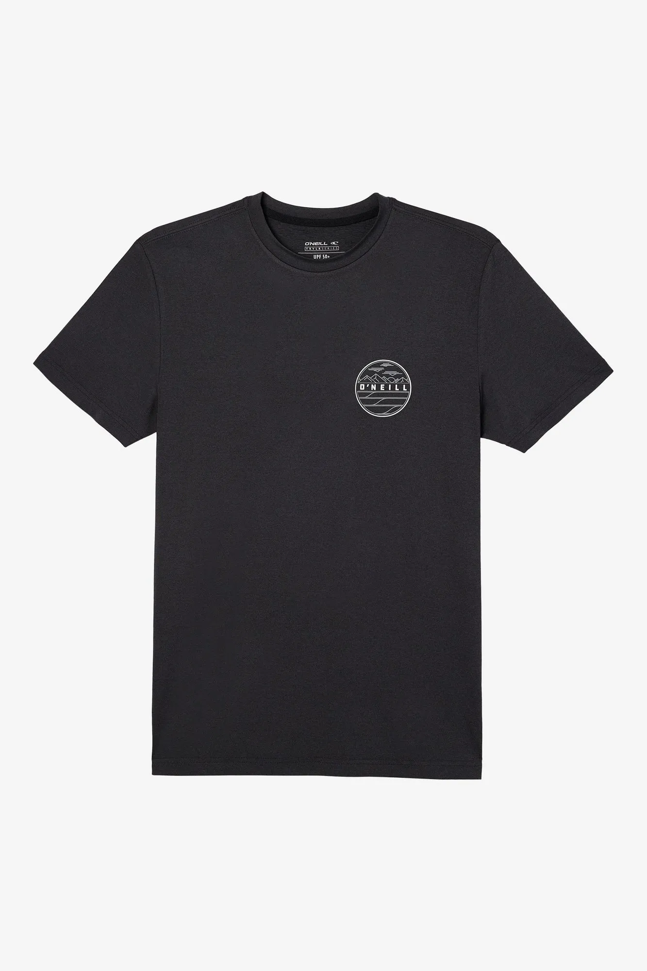 O'Neill Trvlr UPF Tee-Hthr Blk2