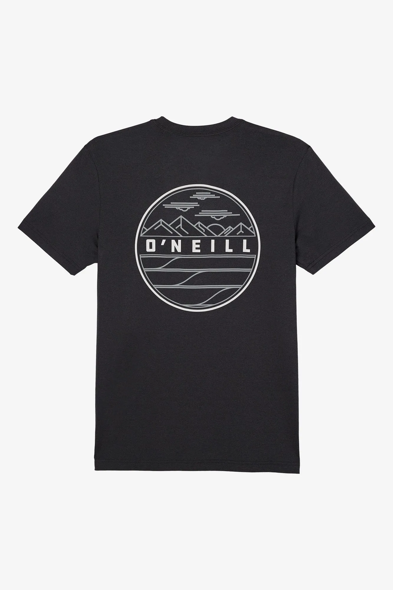 O'Neill Trvlr UPF Tee-Hthr Blk2