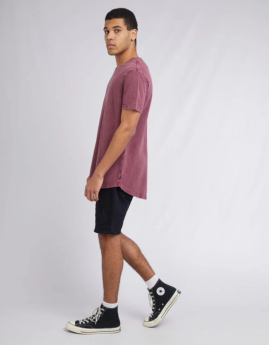 Pique Tee 3 Pack Grey, Burgundy & Black