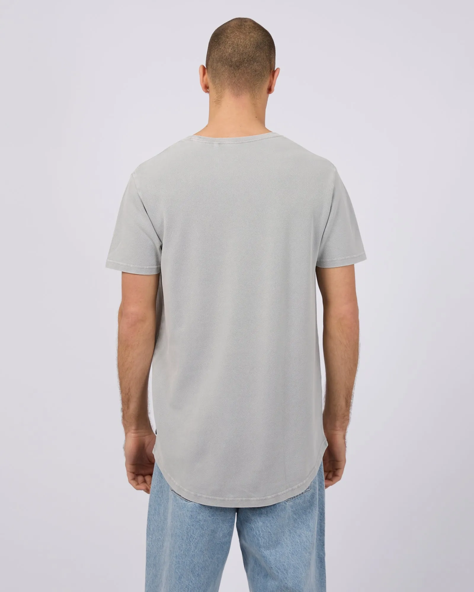 Pique Tee Grey