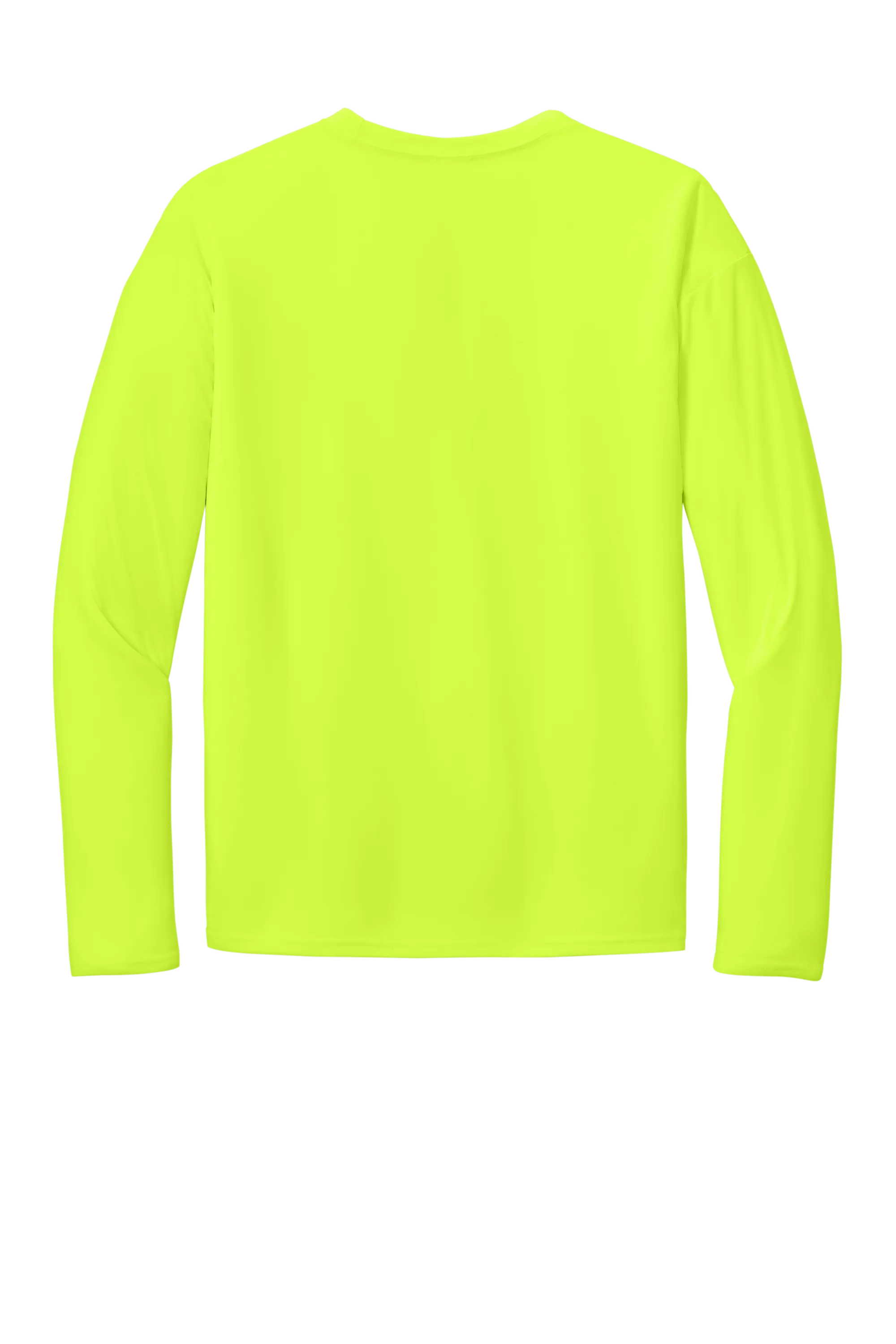 Port & Company® Long Sleeve Performance Tee - Neon Yellow