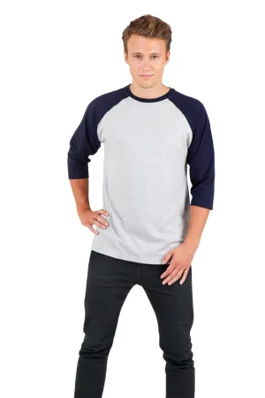 Ramo Men's 3/4 Sleeve Raglan Tees (T343RG)