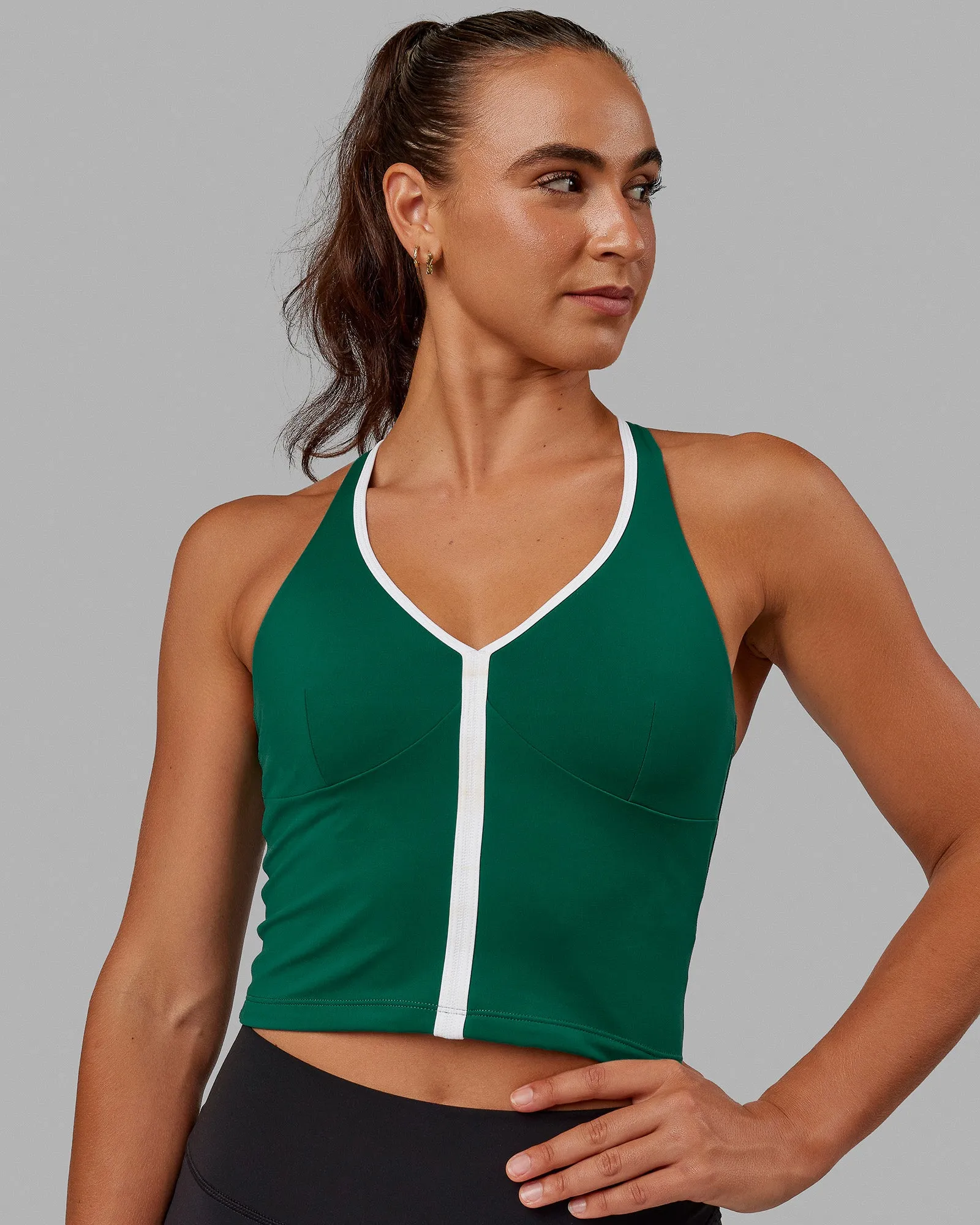 Reflection Active Tank - Malachite-White