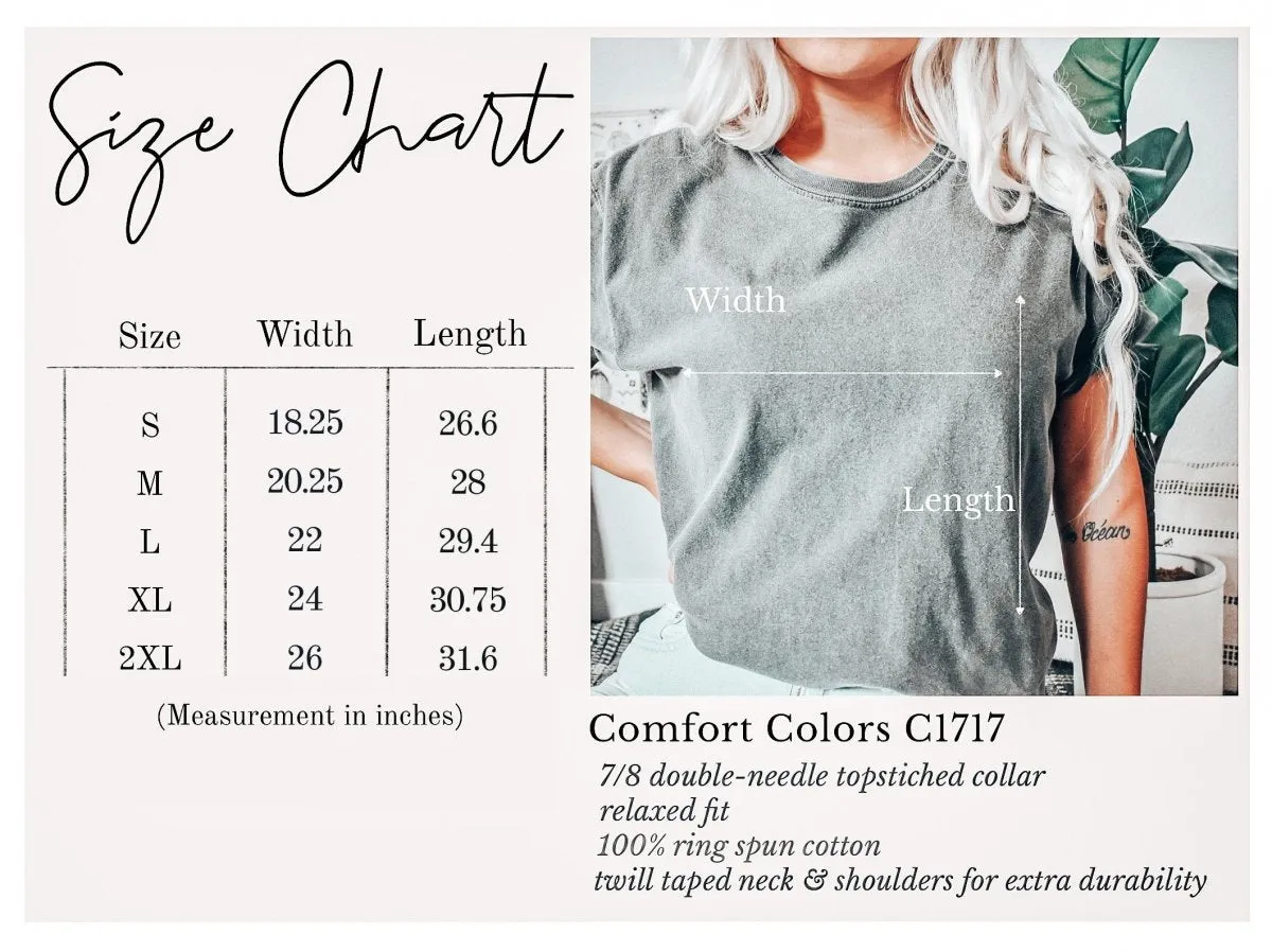 Seaside Cowgirl Comfort Color Tee