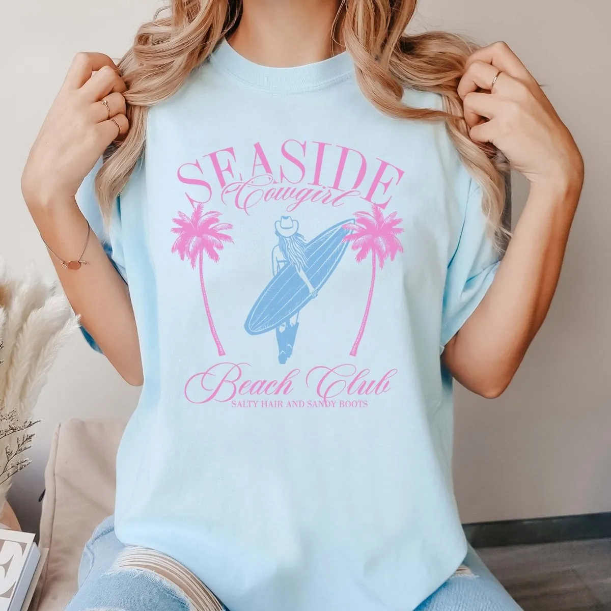 Seaside Cowgirl Comfort Color Tee