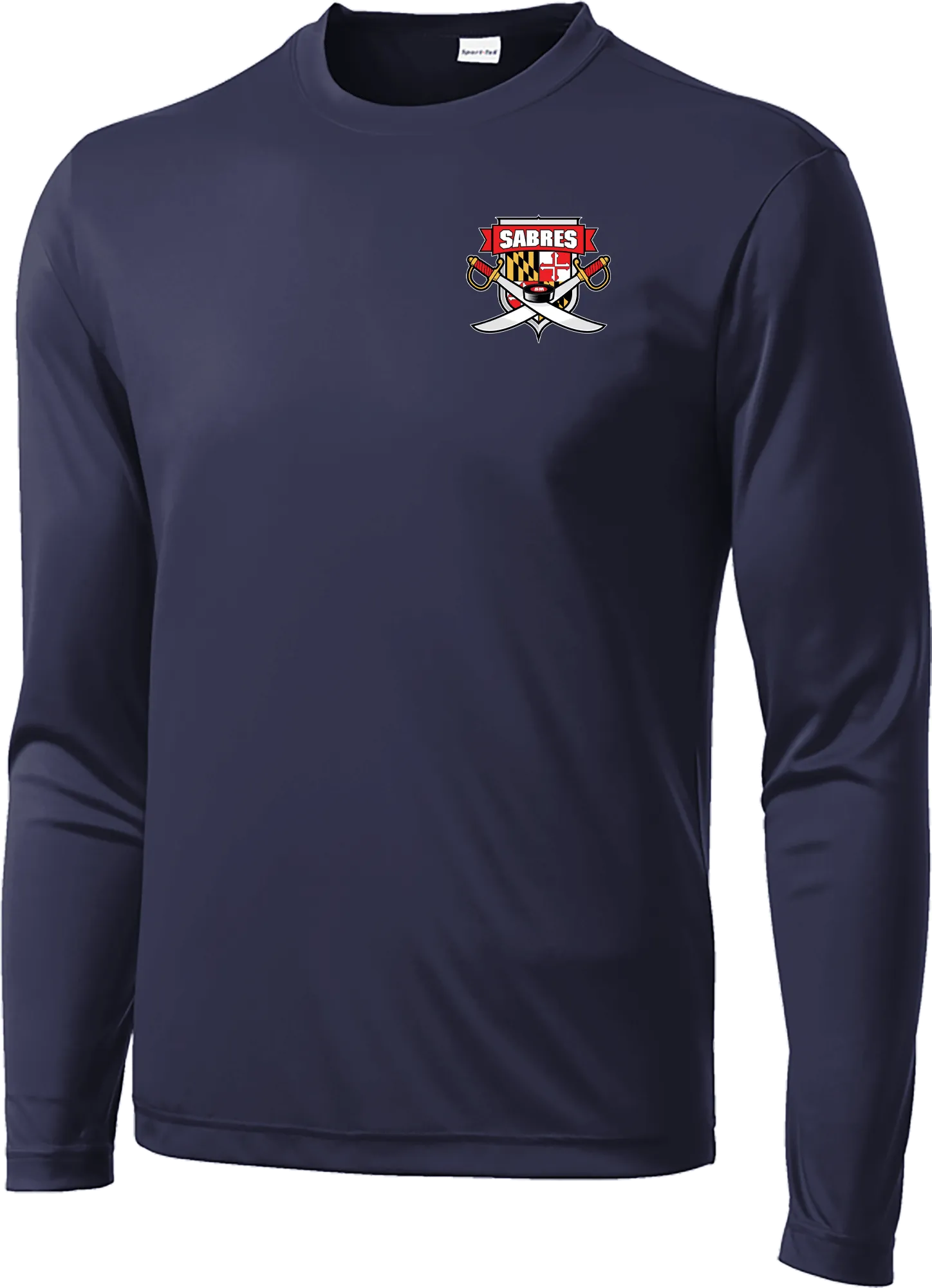 SOMD Sabres Long Sleeve PosiCharge Competitor Tee