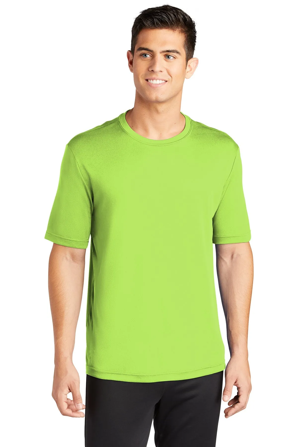 Sport-Tek PosiCharge Customized Competitor Tee's, Lime Shock