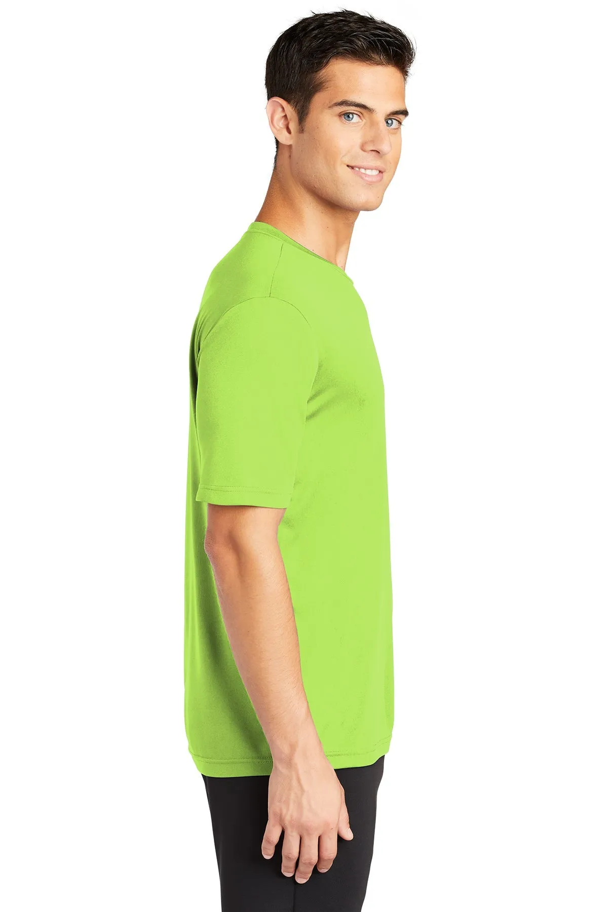 Sport-Tek PosiCharge Customized Competitor Tee's, Lime Shock