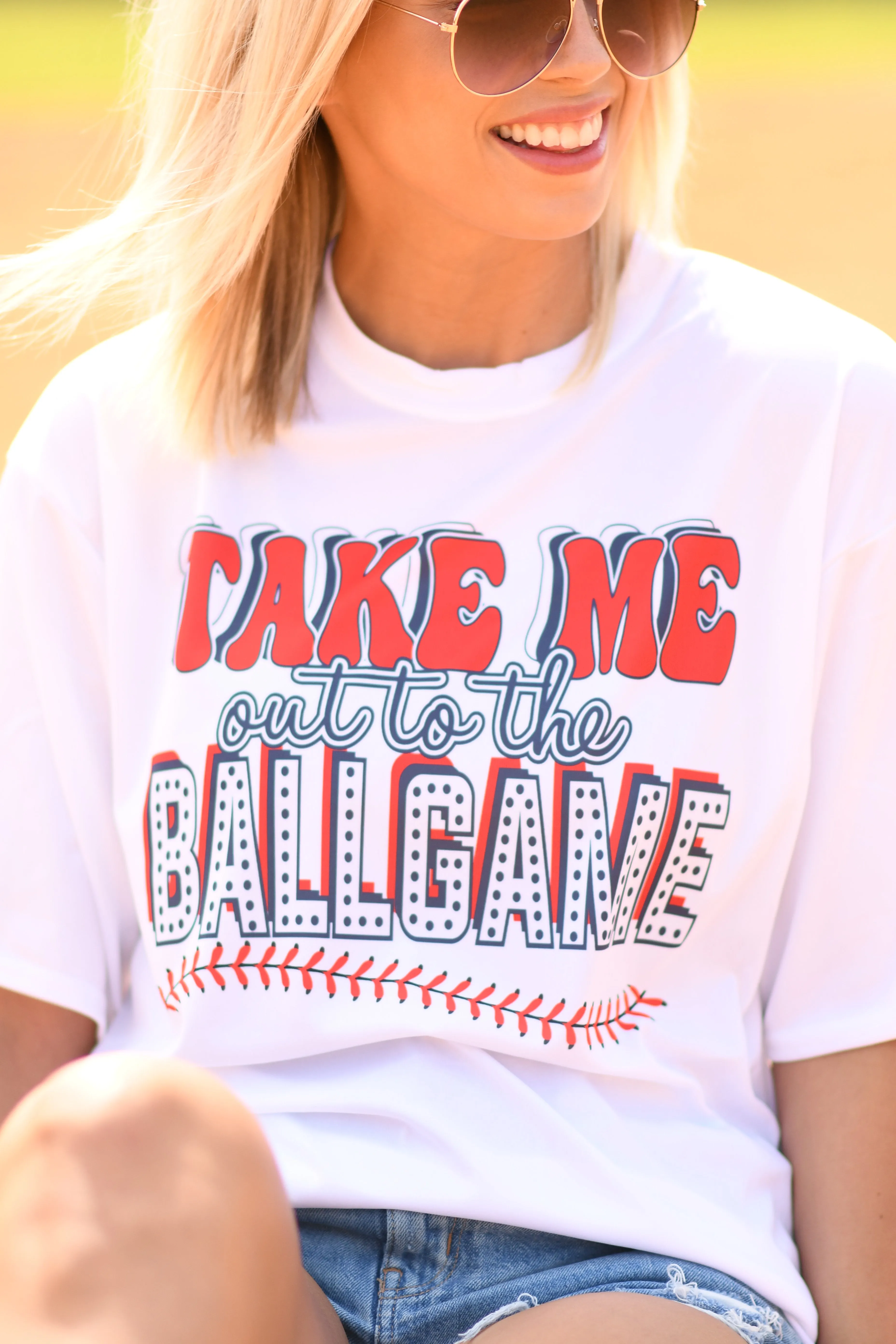 Take Me Out to the Ballgame Dri Fit Tee