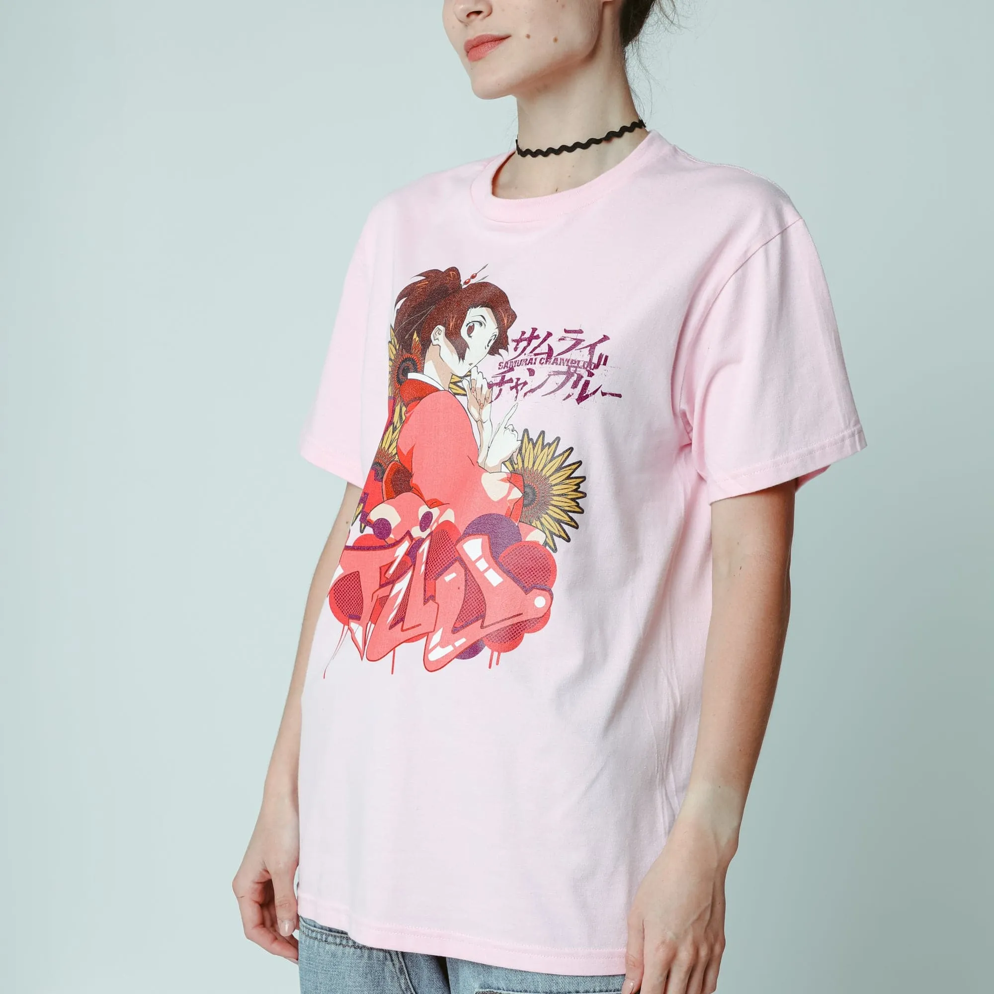 The Smell Of Sunflowers Pink Tee