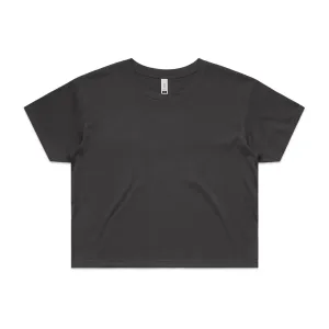 Ultimate Women Crop Tee - Coal