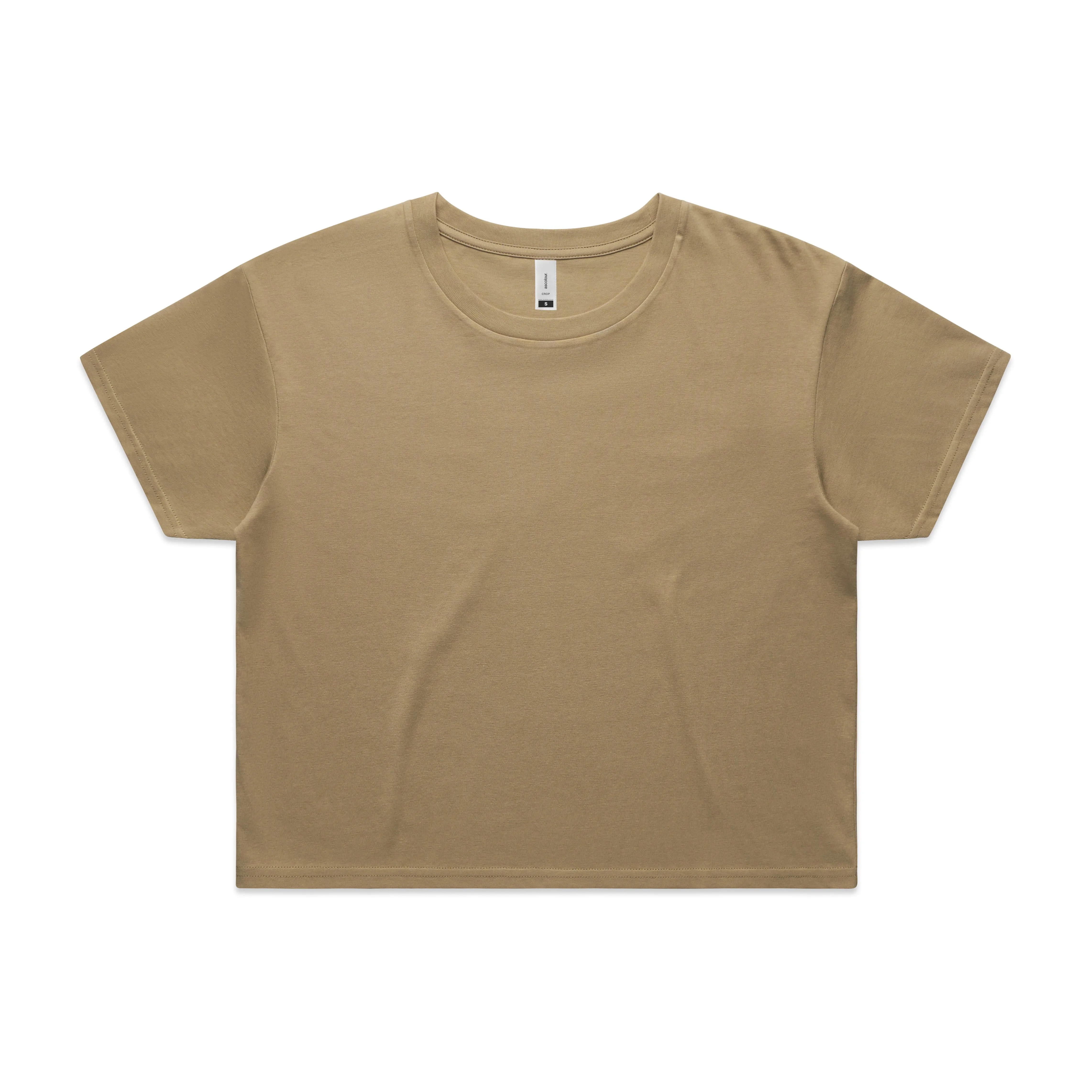 Ultimate Women Crop Tee - Sand