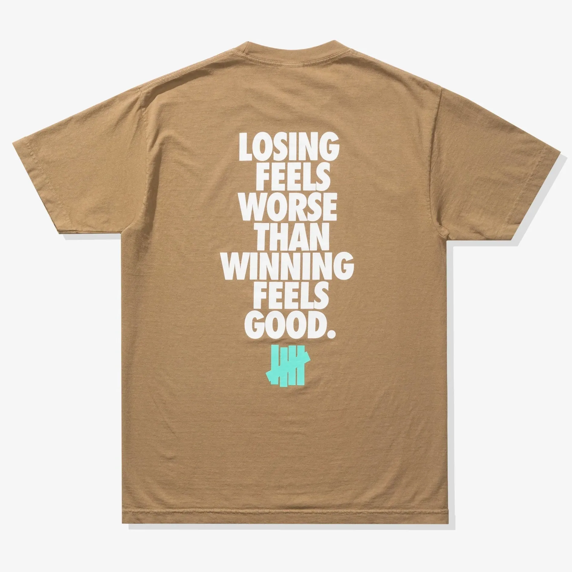 Undefeated Feel Good Tee Tan