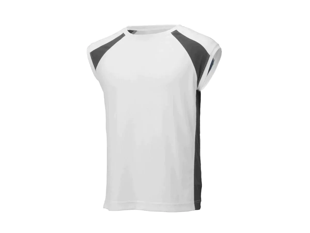 Unisex 2Tone Sleeveless Tee