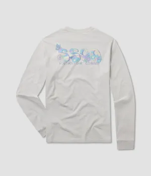 Vibe Check Logo Tee LS - Oyster