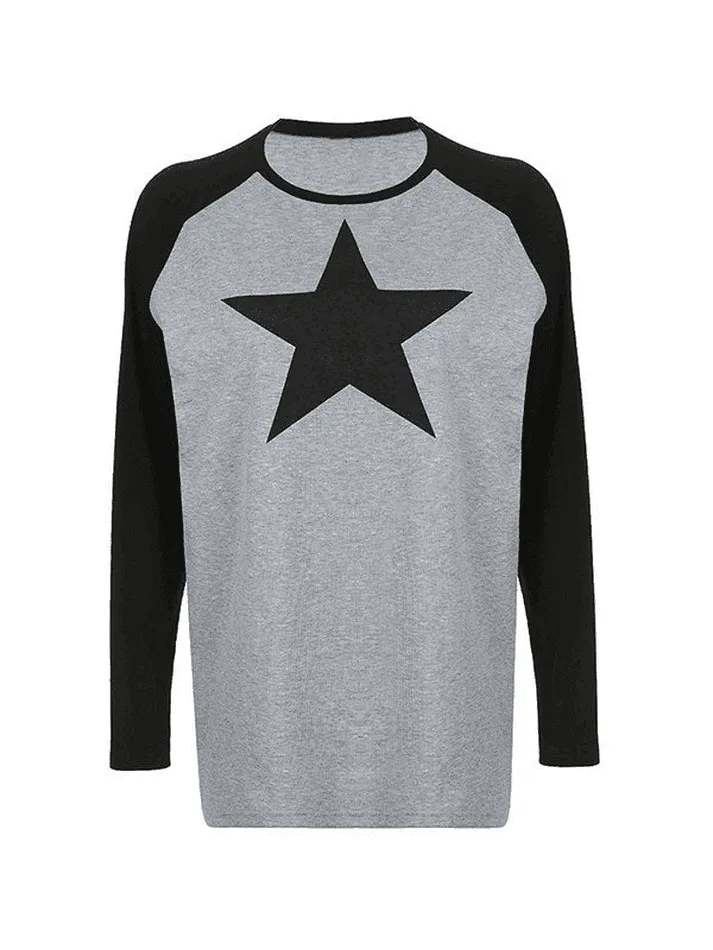 Vintage Star Y2K Long Sleeve Tee