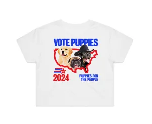 Vote Puppies 2024 | Crop Tee