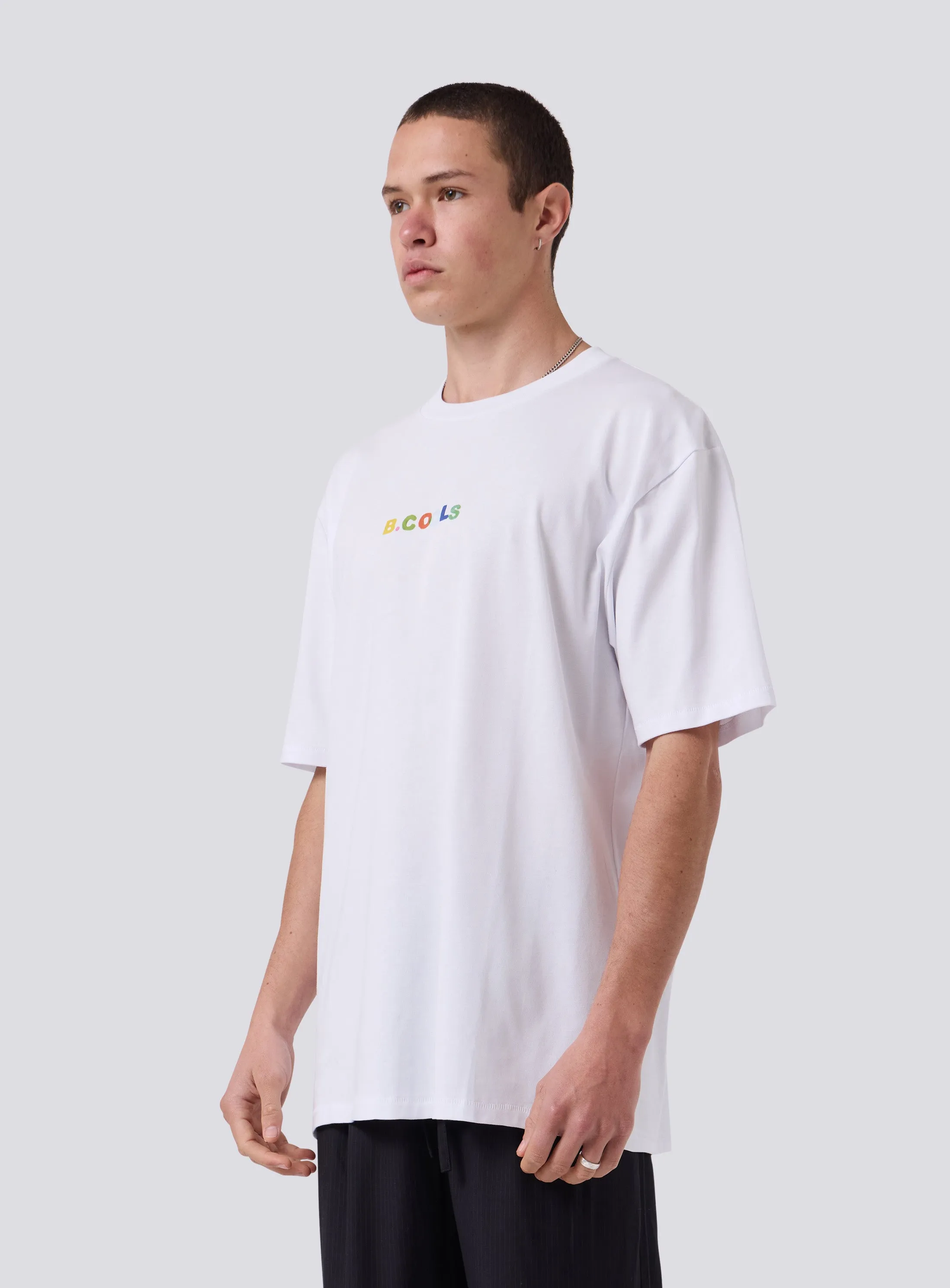 Watercolour Tee White