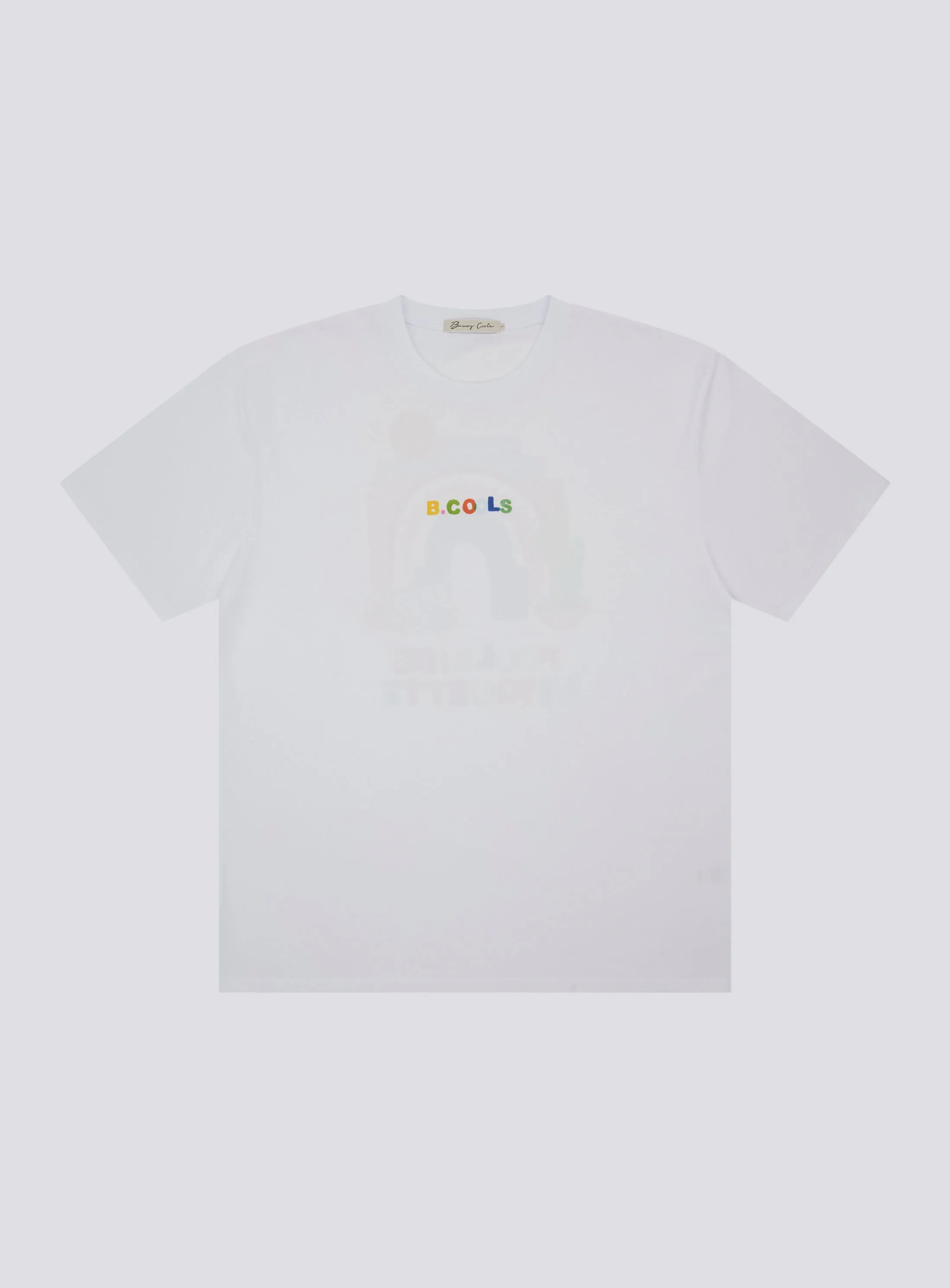 Watercolour Tee White