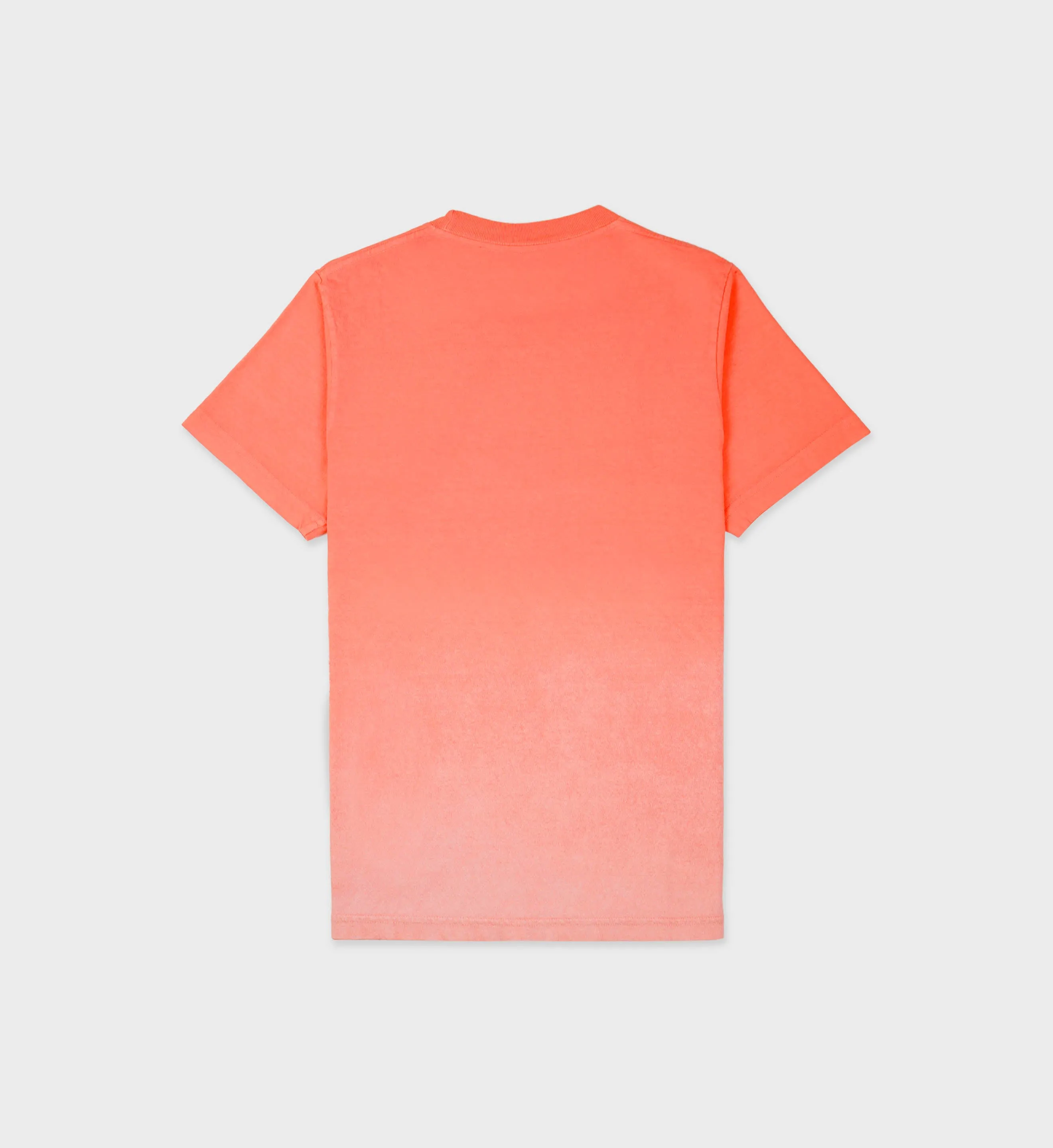 Wellness Ivy T-Shirt - Dip Dye Pink/White