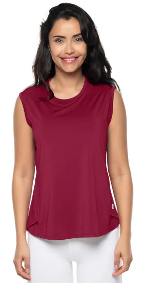 Women's Accelera Tank | Red Crush