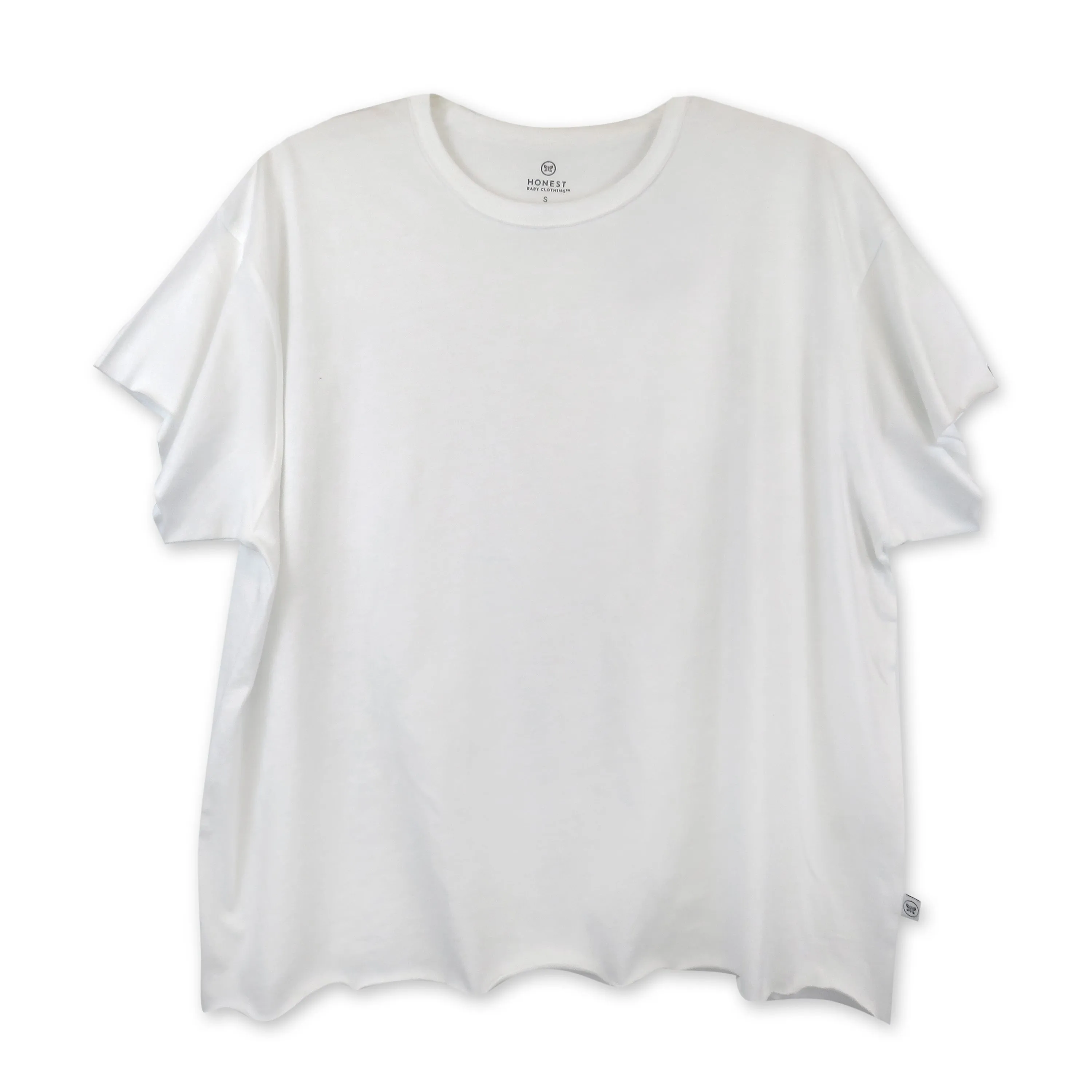 Women's Organic Cotton Crop Tee T-Shirt