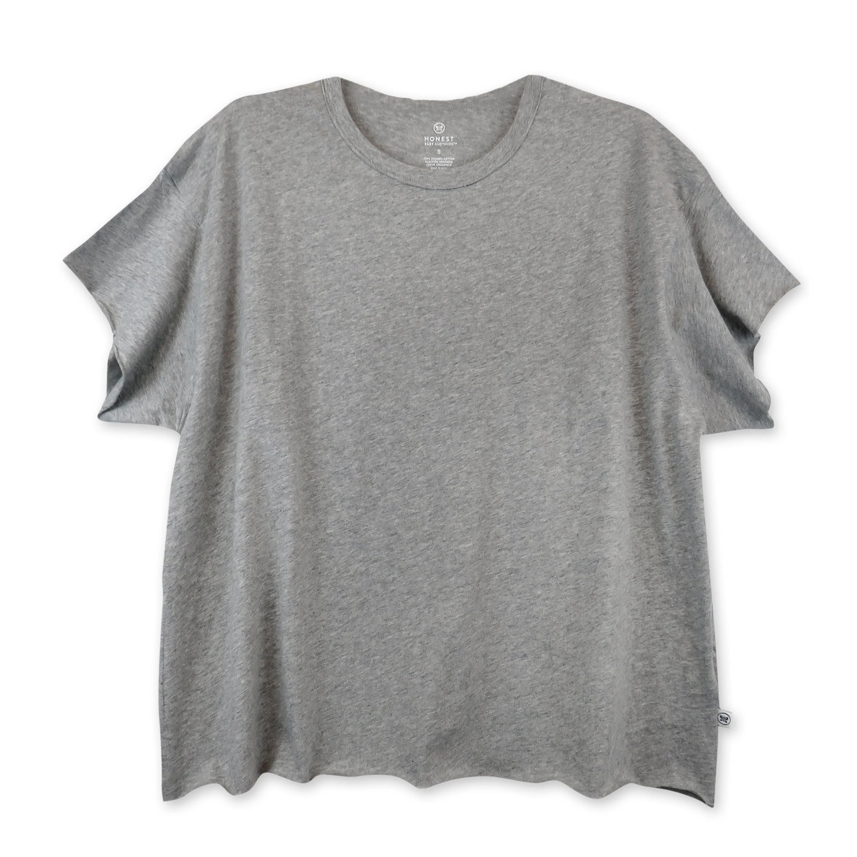 Women's Organic Cotton Crop Tee T-Shirt