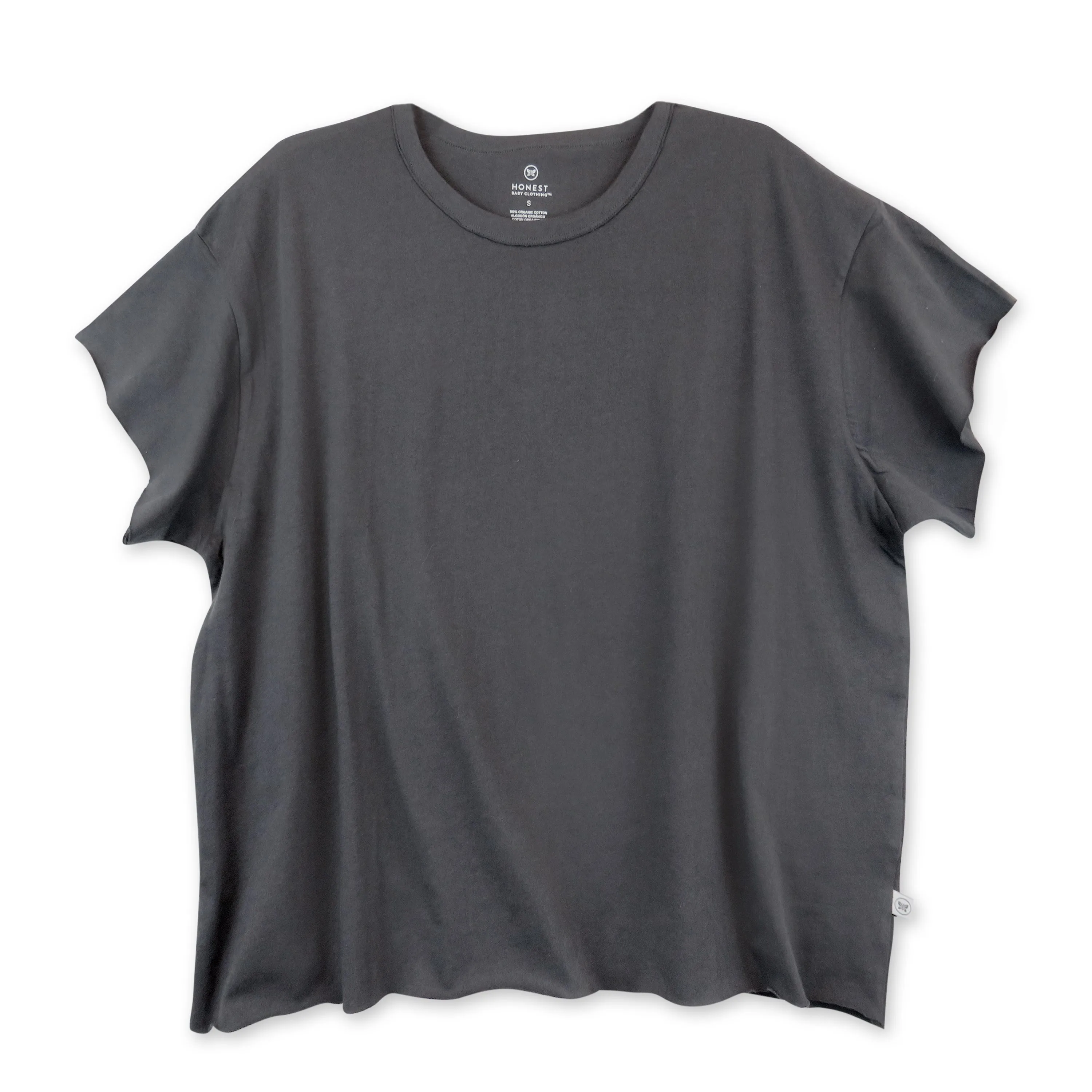 Women's Organic Cotton Crop Tee T-Shirt